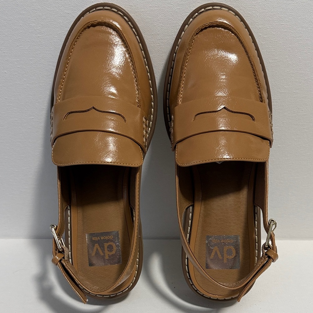 DV by Dolce Vita Women's Camel Loafers - Picture 8 of 8